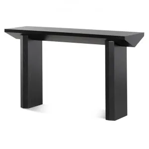 Carly 1.4m Oak Console Table - Black by Interior Secrets - AfterPay Available by Interior Secrets, a Console Table for sale on Style Sourcebook
