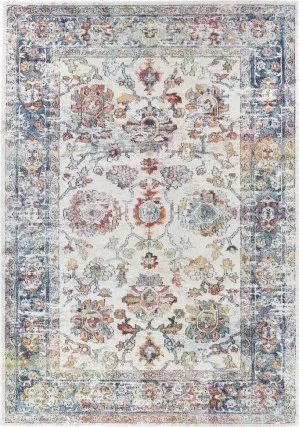 Morocco 0394A Navy Cream Rug by Rug Addiction, a Persian Rugs for sale on Style Sourcebook