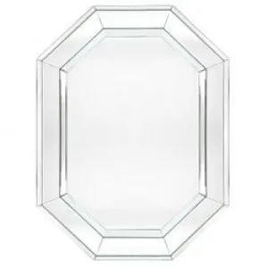 Celia Octagonal Wall Mirror 80cm x 107cm by Luxe Mirrors, a Mirrors for sale on Style Sourcebook