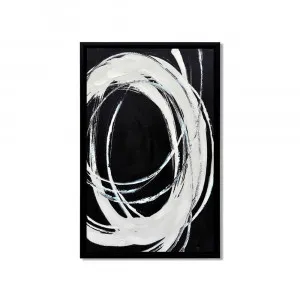 Cold Bise Swirl Wall Art Canvas 55 cm X 85 cm by Luxe Mirrors, a Artwork & Wall Decor for sale on Style Sourcebook