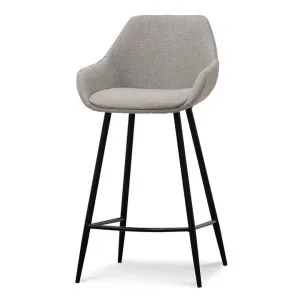 Set of 2 - Cody 68cm Fabric Bar Stool - Beige by Interior Secrets - AfterPay Available by Interior Secrets, a Bar Stools for sale on Style Sourcebook
