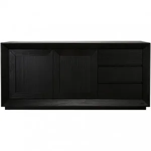 Balmain Buffet Black - 180cm by James Lane, a Sideboards, Buffets & Trolleys for sale on Style Sourcebook