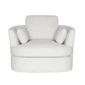 Lax California Ivory Swivel Chair by James Lane, a Chairs for sale on Style Sourcebook