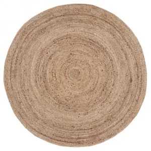 Braided Round Rug Natural - 155 x 155cm by James Lane, a Contemporary Rugs for sale on Style Sourcebook