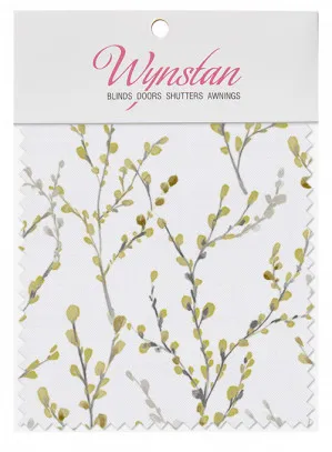 Wynstan Fabric Swatch - Willow Brazen Yellow by Wynstan, a Blinds for sale on Style Sourcebook
