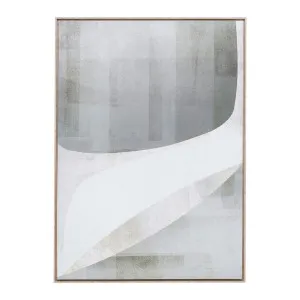 Sage Shapes 2 Box Framed Canvas in 104 x 144cm by OzDesignFurniture, a Painted Canvases for sale on Style Sourcebook