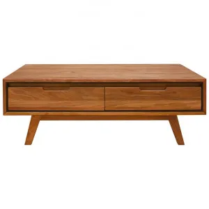 Klein Blackwood 2 Drawer Coffee Table, 120cm by OZW Furniture, a Coffee Table for sale on Style Sourcebook