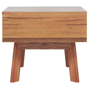 Hunter Side Table 55cm in Western Australian Marri by OzDesignFurniture, a Side Table for sale on Style Sourcebook