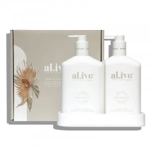 Wash & Lotion Duo   Tray - Mango & Lychee by al.ive body, a Bath & Body Products for sale on Style Sourcebook