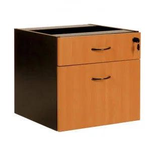 Logan Drawer & File Combo Storage Chest, Beech / Black by YS Design, a Filing Cabinets for sale on Style Sourcebook