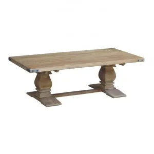 Oatley Mango Wood Pedestal Coffee Table, 140cm, Honey Wash by Dodicci, a Coffee Table for sale on Style Sourcebook