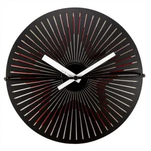 NeXtime Motion Star Metal Round Wall Clock by NexTime, a Clocks for sale on Style Sourcebook