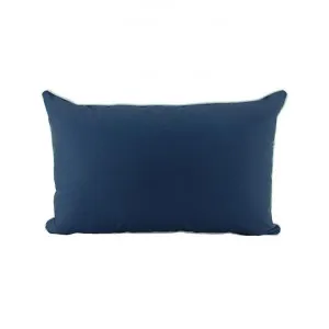 Minell Plain Outdoor Lumbar Cushion, Navy by NF Living, a Cushions, Decorative Pillows for sale on Style Sourcebook
