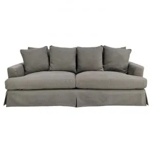 Kentlyn Fabric Slipcovered Sofa, 4 Seater, Slate by Chateau Legende, a Sofas for sale on Style Sourcebook
