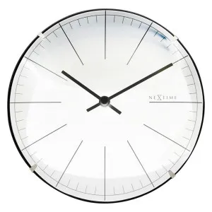 NeXtime Mini Dome Table / Wall Clock, 20cm, White by NexTime, a Clocks for sale on Style Sourcebook