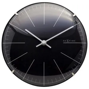 NeXtime Mini Dome Table / Wall Clock, 20cm, Black by NexTime, a Clocks for sale on Style Sourcebook