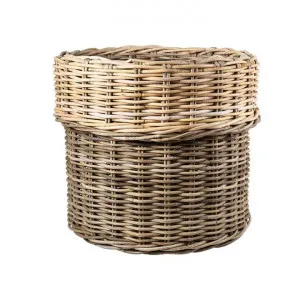 Luxe Rattan Laundry Hamper Basket by Florabelle, a Laundry Bags & Baskets for sale on Style Sourcebook