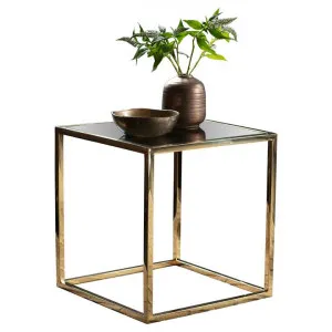 Sully Stainless Steel Side Table by Franklin Higgins, a Side Table for sale on Style Sourcebook