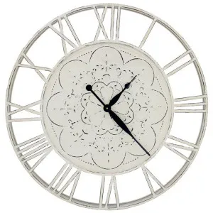 Eli Iron Round Wall Clock, 78cm by NF Living, a Clocks for sale on Style Sourcebook