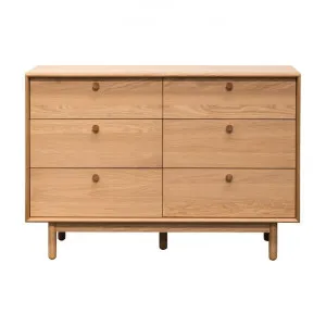 Kresten American White Oak 6 Drawer Dresser, Natural by Conception Living, a Dressers & Chests of Drawers for sale on Style Sourcebook