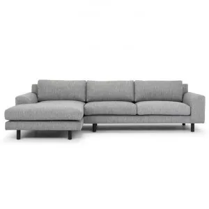 Sabo Fabric Corner Sofa, 2 Seater with LHF Chaise, Dark Grey by Conception Living, a Sofas for sale on Style Sourcebook