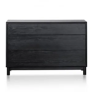 Dupont Wooden 3 Drawer Dresser, Black by Conception Living, a Dressers & Chests of Drawers for sale on Style Sourcebook