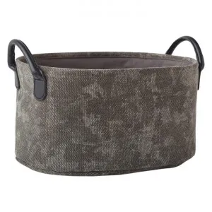 Aquanova Olav Fabric Storage Basket, Silver Grey by Aquanova, a Laundry Bags & Baskets for sale on Style Sourcebook