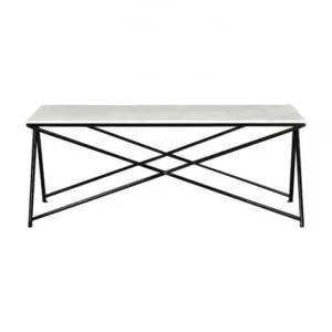 Celle Marble & Metal Coffee Table, 120cm by Ingram Designer, a Coffee Table for sale on Style Sourcebook