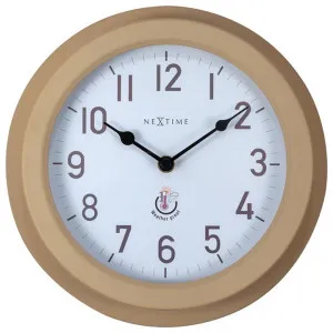 NeXtime Weatherstation Outdoor Round Wall Clock, 22cm by NexTime, a Clocks for sale on Style Sourcebook
