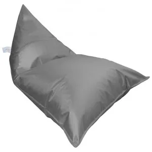 Malibu Fabric Indoor / Outdoor Bean Bag Cover, Silver by Mio Lusso, a Bean Bags for sale on Style Sourcebook