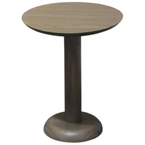 Oslo Mindi Wood Round Side Table, Latte by Centrum Furniture, a Side Table for sale on Style Sourcebook