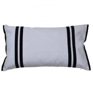 Cottesloe Velvet & Cotton Lumbar Cushion Cover, Black by COJO Home, a Cushions, Decorative Pillows for sale on Style Sourcebook