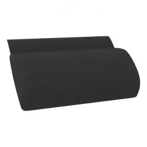 Siesta Slim Sun Lounger Pillow, Black by Siesta, a Cushions, Decorative Pillows for sale on Style Sourcebook