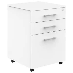 Collins Mobile Pedestal Filing Cabinet, White by UBiZ Furniture, a Filing Cabinets for sale on Style Sourcebook