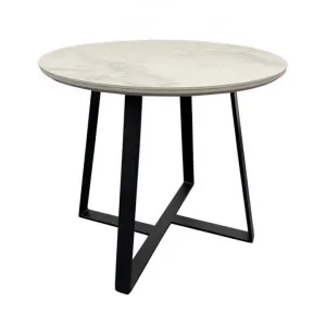 Andrian Ceramic Top Round Side Table by Ingram Designer, a Side Table for sale on Style Sourcebook