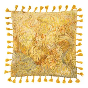 Beddinghouse Van Gogh Wheatfield Cotton Scatter Cushion by Beddinghouse x Van Gogh, a Cushions, Decorative Pillows for sale on Style Sourcebook
