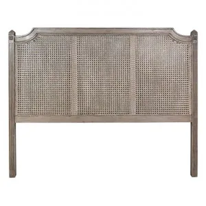 Marlo Rattan & Timber Bed Headboard, King by Provencal Treasures, a Bed Heads for sale on Style Sourcebook