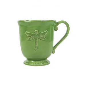 Ecoche Stoneware Mug, Green by Provencal Treasures, a Cups & Mugs for sale on Style Sourcebook