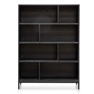 Oakford Wooden Bookcase, Black by Conception Living, a Bookshelves for sale on Style Sourcebook