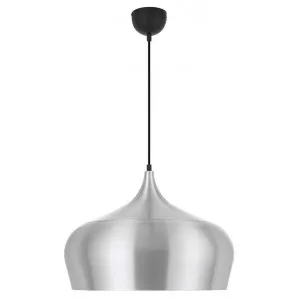 Polk Metal Pendant Light, Large, Silver by Telbix, a Pendant Lighting for sale on Style Sourcebook