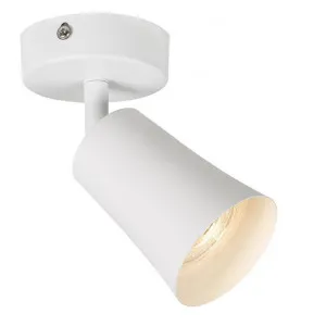 Alvey Metal Spotlight, 1 Light, White by Telbix, a Spotlights for sale on Style Sourcebook