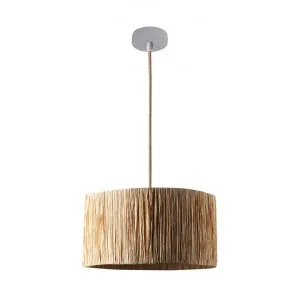 Manon Raffia Shade Pendant Light by Lumi Lex, a Pendant Lighting for sale on Style Sourcebook