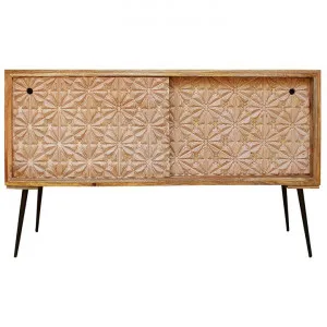 Knox Mango Wood Sliding Door Sideboard, 120cm by Chateau Legende, a Sideboards, Buffets & Trolleys for sale on Style Sourcebook