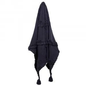 Katya Throw Navy - 150 x 130cm by James Lane, a Throws for sale on Style Sourcebook