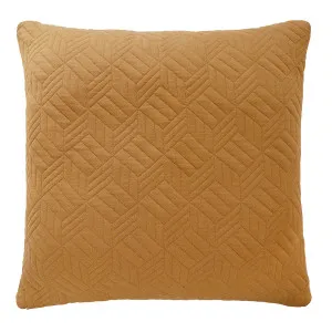 Shoreditch Knitted Floor Cushion Saffron - 80cm x 80cm by James Lane, a Cushions, Decorative Pillows for sale on Style Sourcebook