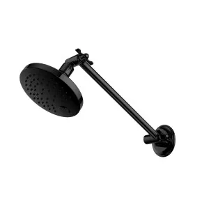 Intra All Directional Shower Arm & Rose, 3 Function - Matte Black by Cob & Pen, a Shower Heads & Mixers for sale on Style Sourcebook