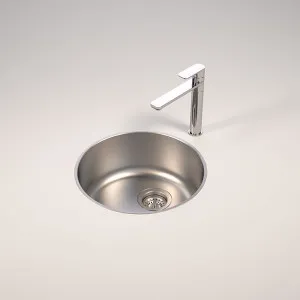Caroma Luna Round Bowl Stainless Steel Sink by Caroma, a Kitchen Sinks for sale on Style Sourcebook