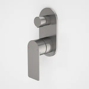 Caroma Urbane II Bath/Shower Mixer with Diverter Round Gunmetal by Caroma, a Bathroom Taps & Mixers for sale on Style Sourcebook