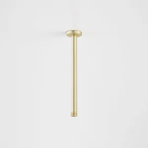 Caroma Urbane II Ceiling Arm 300mm Brushed Brass by Caroma, a Shower Heads & Mixers for sale on Style Sourcebook