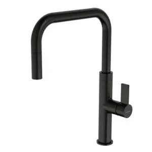 Caroma Urbane II Pull Out Sink Mixer - Matte Black by Caroma, a Kitchen Taps & Mixers for sale on Style Sourcebook